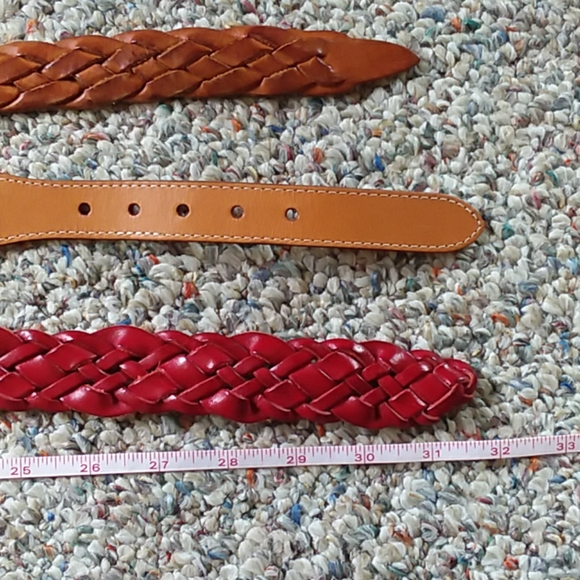 3 leather belts - Picture 4 of 5